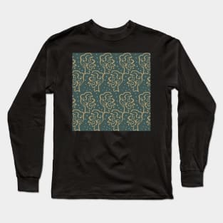 Man Face Long Sleeve T-Shirt